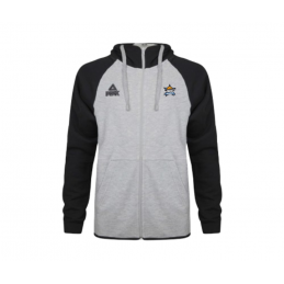 VESTE ZIP GRIS/BLACK ENFANT