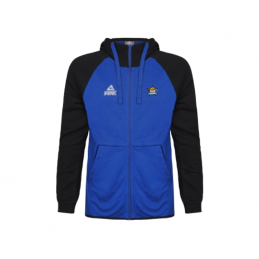 VESTE ZIP BLEU/NOIR ENFANT