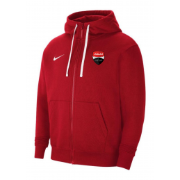 PULL ZIP ADULTE ROUGE