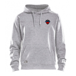 SWEAT CAPUCHE FEMME GRIS